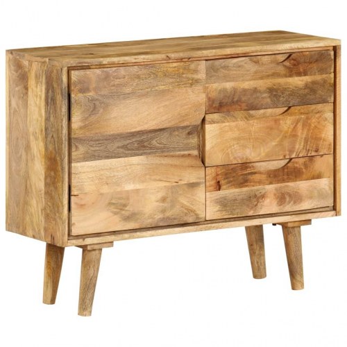 Skænk 90×30×69 cm i massivt mangotræ - vintage look