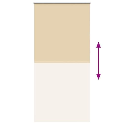 Rullegardin mørklægning 90x230 cm stofbredde 85,7 cm polyester