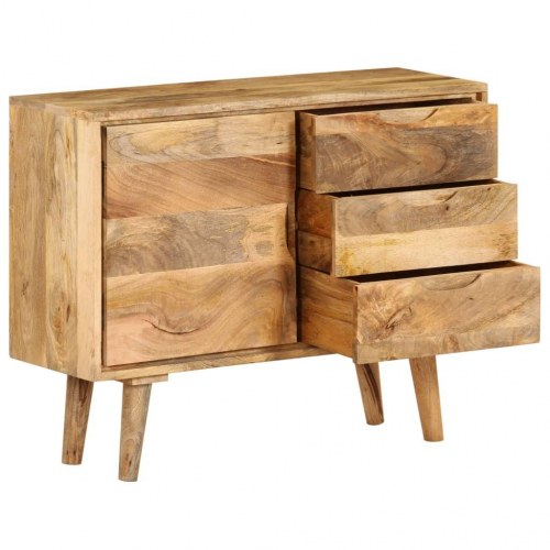 Skænk 90×30×69 cm i massivt mangotræ - vintage look
