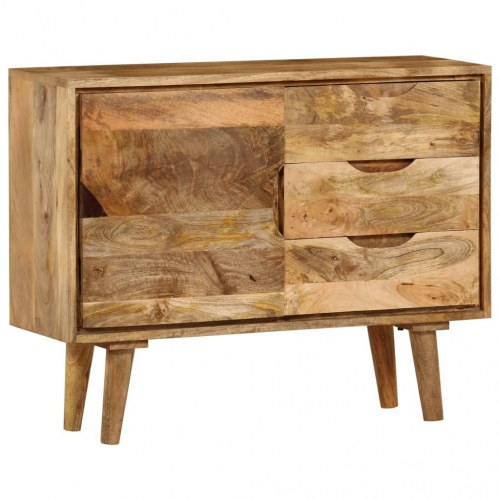 Skænk 90×30×69 cm i massivt mangotræ - vintage look