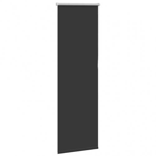 Mørklægningsrullegardin 40 x 175 cm - sort
