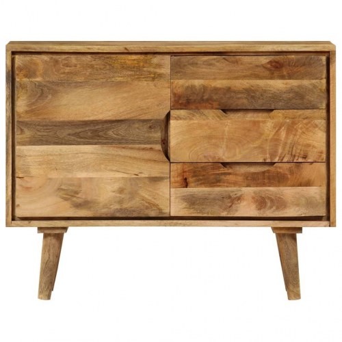 Skænk 90×30×69 cm i massivt mangotræ - vintage look
