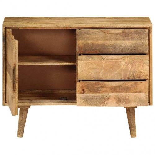 Skænk 90×30×69 cm i massivt mangotræ - vintage look