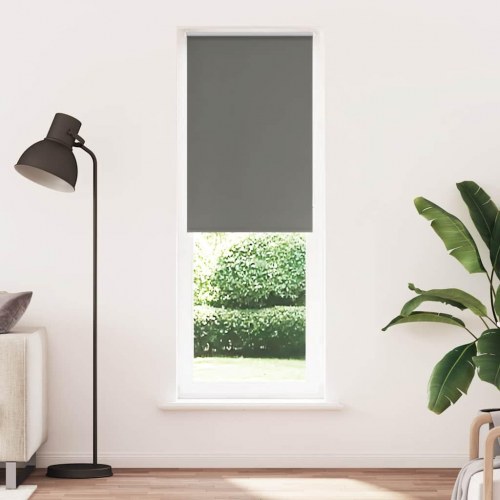 Mørklægnings-rullegardin 80×210 cm - stofbredde 75,7 cm, grå polyester