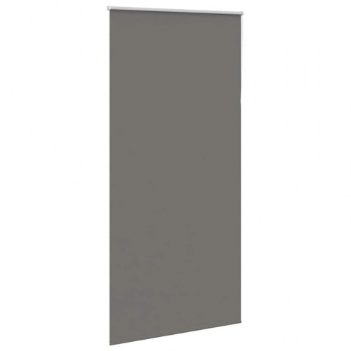Mørklægningsrullegardin 115×210 cm - grå polyester, stofbredde 110,7 cm