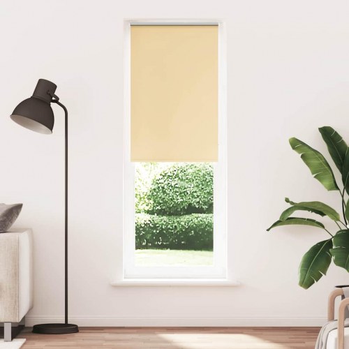 Mørklægnings-rullegardin 70×210 cm - stofbredde 65,7 cm, beige polyester