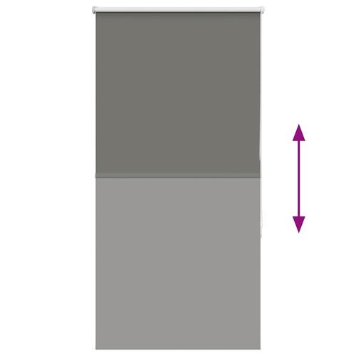 Rullegardin mørklægning 70x130 cm stofbredde 65,7 cm polyester
