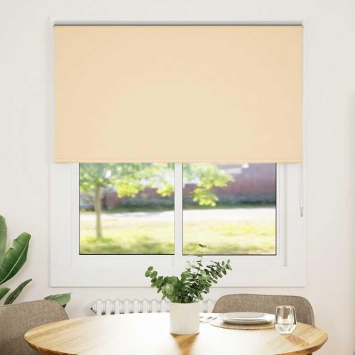 Mørklægningsrullegardin 130 x 130 cm - beige
