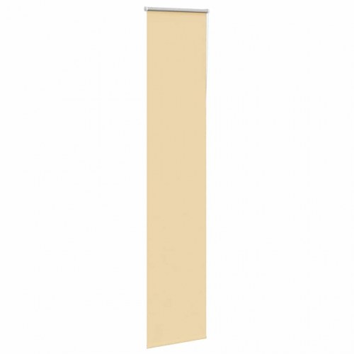 Mørklægningsrullegardin 60×230 cm - beige, stofbredde 55,7 cm, polyester