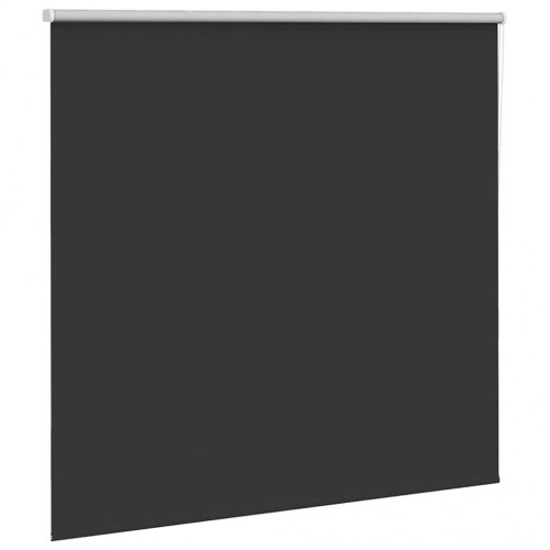 Rullegardin mørklægning 150×175 cm - stofbredde 146,6 cm, polyester, sort