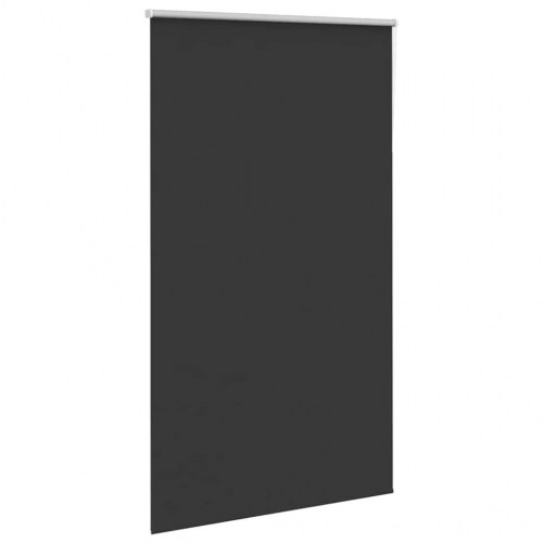 Mørklægningsrullegardin 120×230 cm - stofbredde 116,6 cm, sort polyester