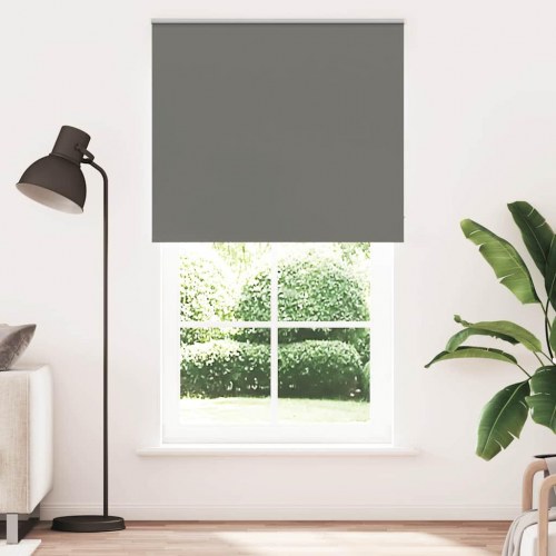Mørklægningsrullegardin 120×230 cm - stofbredde 116,6 cm, grå polyester