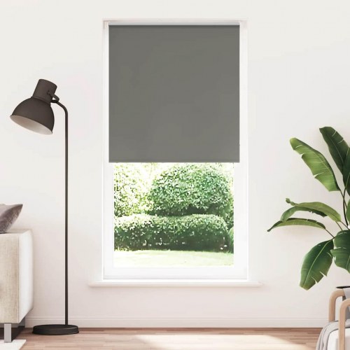 Mørklægningsrullegardin 100×230 cm - grå polyester