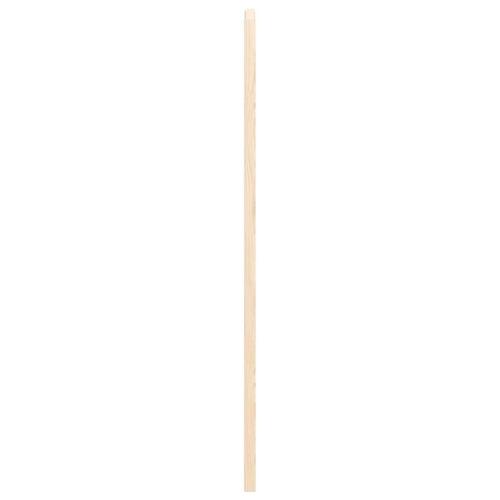Svingdøre 2-par 90x80 cm lameldesign massivt fyrretræ