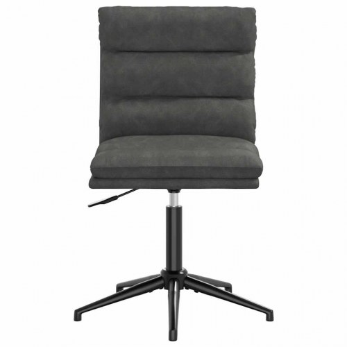 Spisebordsstol kunstlæder sort