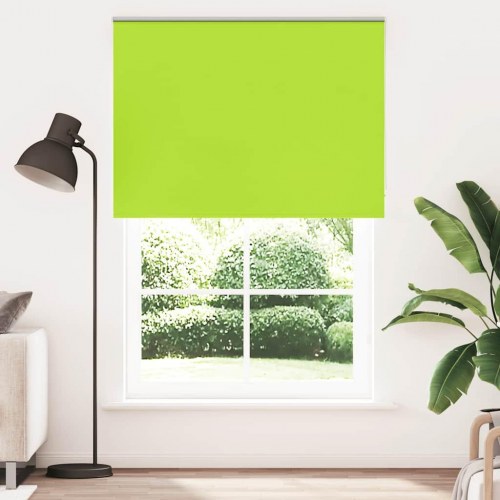 Mørklægningsrullegardin 150×210 cm - stofbredde 146,6 cm, grøn polyester
