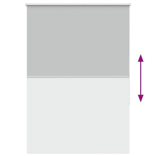 Rullegardin mørklægning 100x130 cm stofbredde 95,7 cm polyester