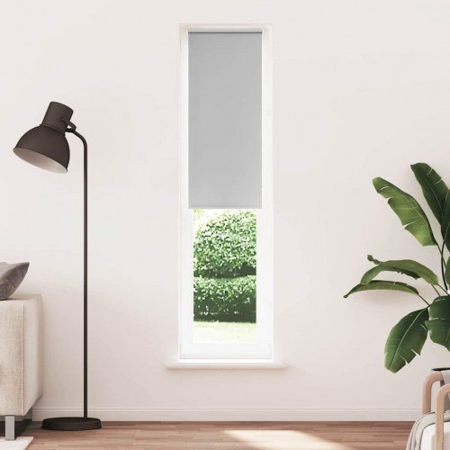 Mørklægningsrullegardin 60×230 cm - lysegrå, polyester
