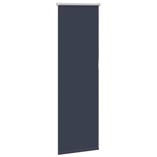 Mørklægningsrullegardin 55×150 cm - stofbredde 50,7 cm, marineblå polyester