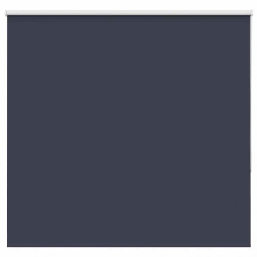 Mørklægningsrullegardin 150 × 175 cm - marineblå, polyester