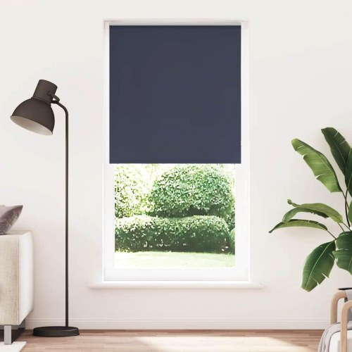 Mørklægnings-rullegardin 100×230 cm - stofbredde 95,7 cm, marineblå polyester