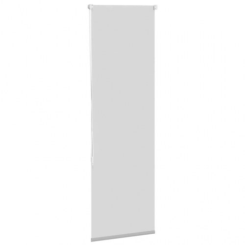 Mørklægningsrullegardin 55×150 cm - lysegrå, polyester