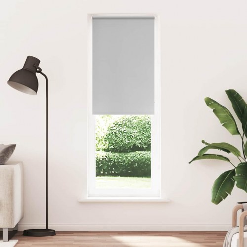 Mørklægnings-rullegardin 70×210 cm - lysegrå, polyester