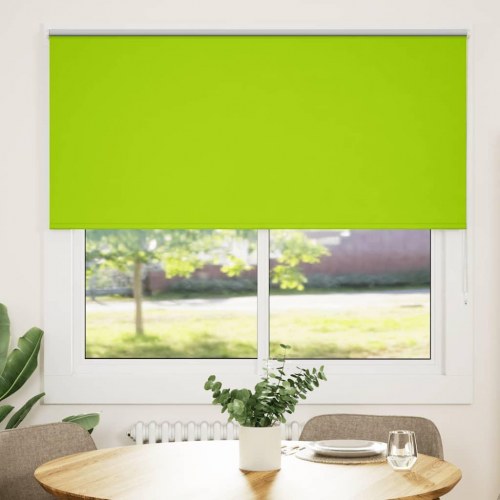 Mørklægningsrullegardin 150×175 cm - stofbredde 146,6 cm, grøn, polyester