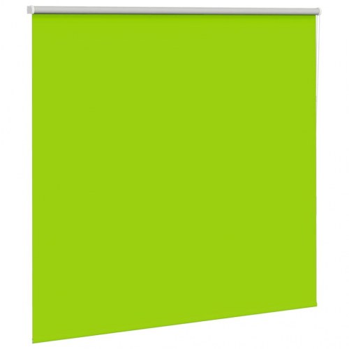 Mørklægningsrullegardin 150×175 cm - stofbredde 146,6 cm, grøn, polyester