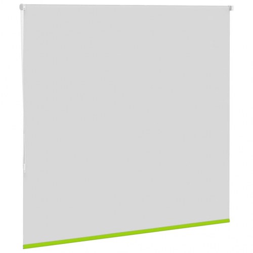 Mørklægningsrullegardin 150×175 cm - stofbredde 146,6 cm, grøn, polyester