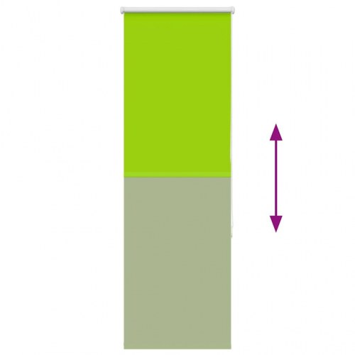 Rullegardin mørklægning 60x175 cm stofbredde 55,7 cm polyester