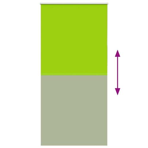 Rullegardin mørklægning 110x230 cm stofbredde 105,7cm polyester