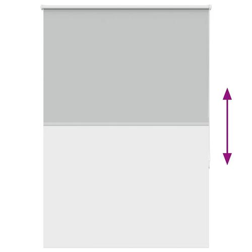 Rullegardin mørklægning 115x130 cm stofbredde 110,7cm polyester