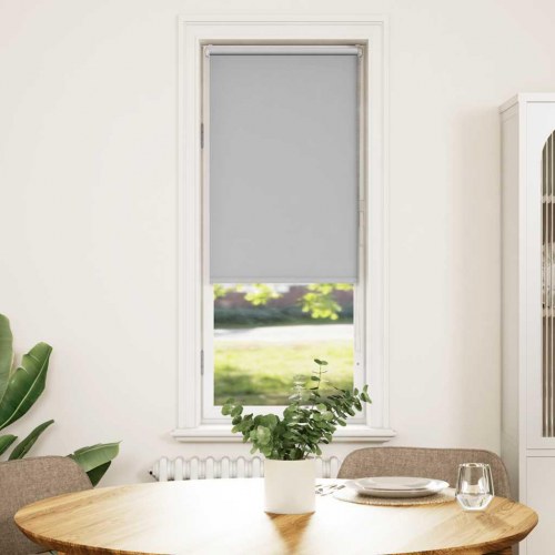 Mørklægningsrullegardin 40 x 175 cm - lysegrå