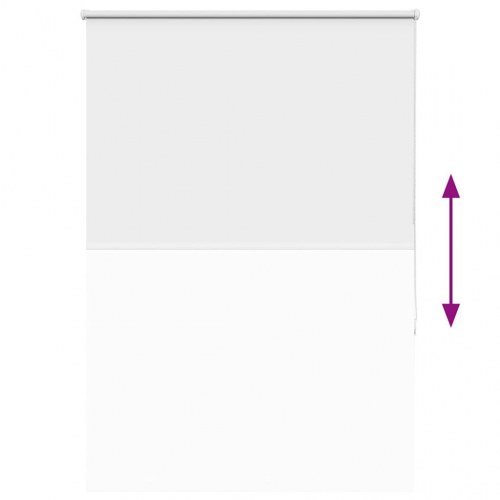 Rullegardin mørklægning 90x130 cm stofbredde 85,7 cm polyester