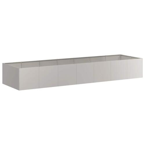 Plantekasse rustfarvet 280x80x40 cm forvitringsstål