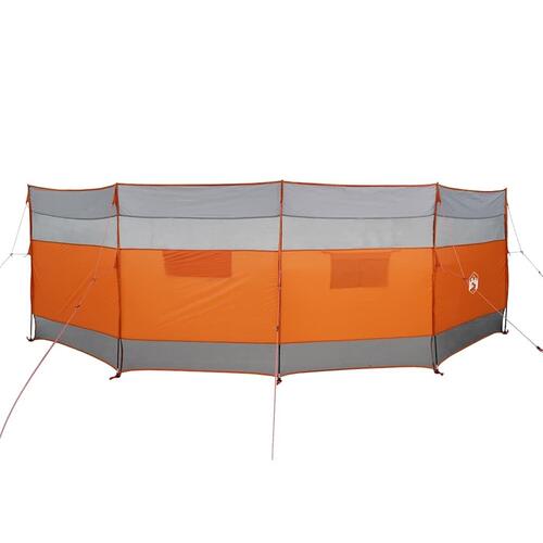 Læsejl 510x153 cm vandtæt grå og orange