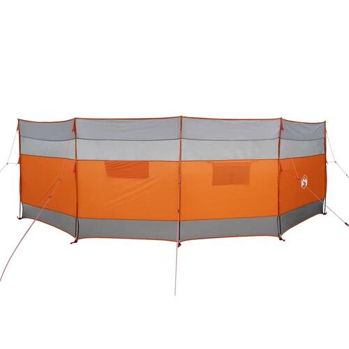 Læsejl 510x153 cm vandtæt grå og orange