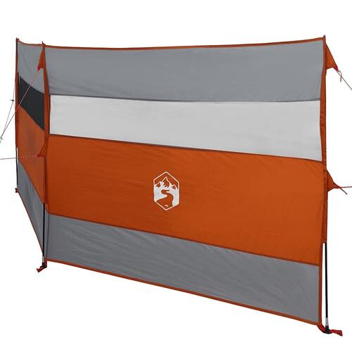 Læsejl 340x130 cm vandtæt grå og orange