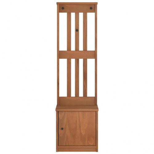 Halltræ SANDNES 45 x 40 x 159,5 cm - massivt fyrretræ