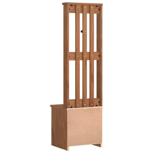 Halltræ SANDNES 45 x 40 x 159,5 cm - massivt fyrretræ