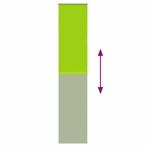 Rullegardin mørklægning 40x210 cm stofbredde 35,7 cm polyester