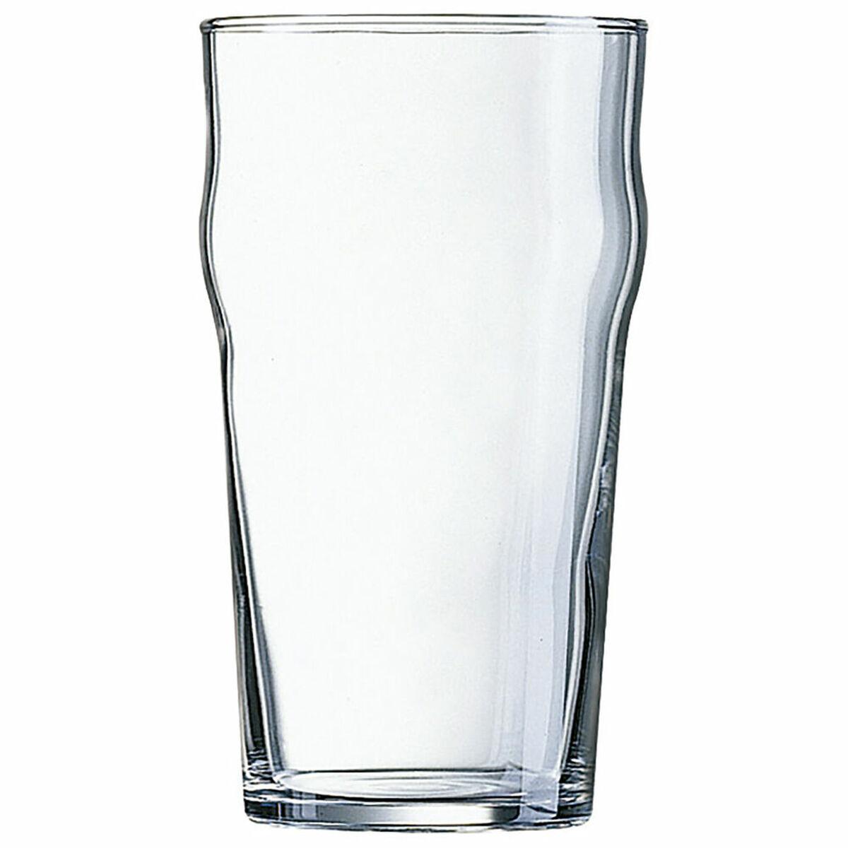 Glassæt Arcoroc Nonic Gennemsigtig Glas 340 ml (48 enheder)