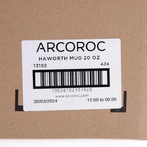 Glassæt Arcoroc Nonic Gennemsigtig Glas 340 ml (48 enheder)