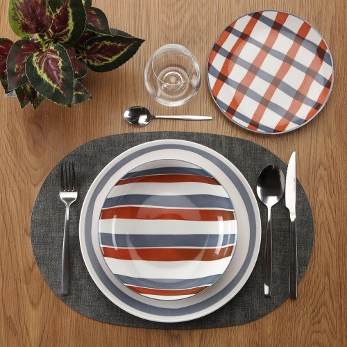 Versa Anette spisestel i porcelæn - 18 dele