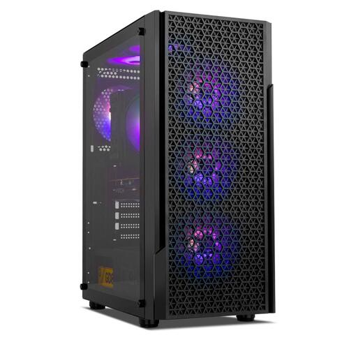 ATX Semi-tårn kasse Nox INFINITY BETA Airflow ARGB Sort
