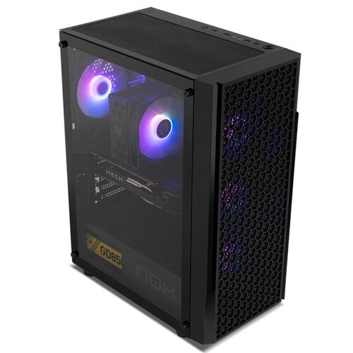 ATX Semi-tårn kasse Nox INFINITY BETA Airflow ARGB Sort