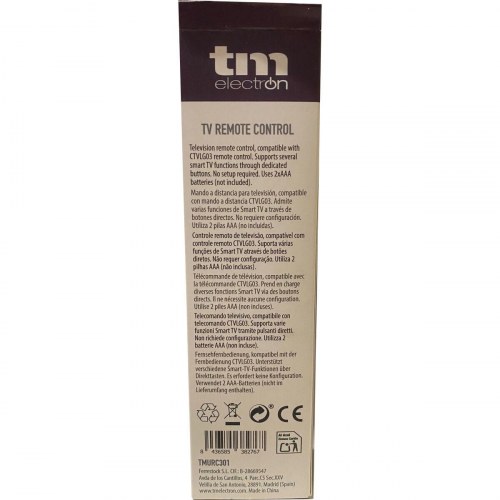 TM Electron universal fjernbetjening til LG TV - TMURC301