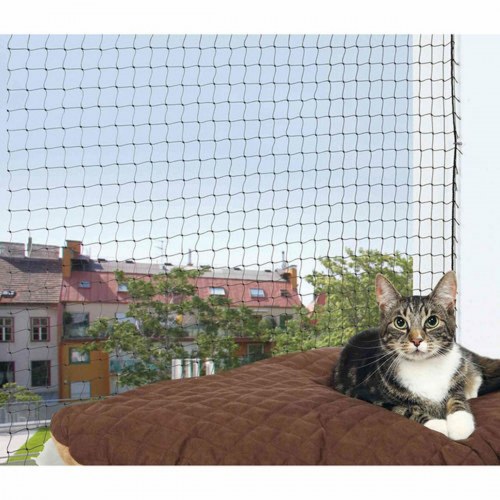 Kattesikkerhedsnet Trixie sort 8 × 3 m