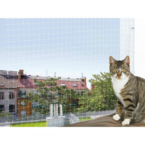 Kattesikkerhedsnet Trixie - gennemsigtig 2 × 1,5 m